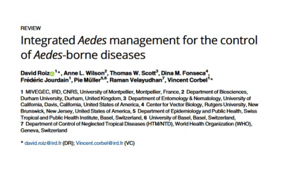 [Read] New WIN commissionned review on Integrated Aedes Management just published in PLoS NTD