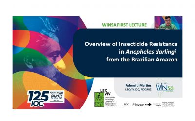 WINSA Lecture N°2 by Dr. Ademir Martins who will present his work on innovative strategies as alternatives to insecticide resistance
