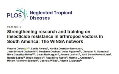Strengthening research and training on insecticide resistance in arthropod vectors in South America: The WINSA network